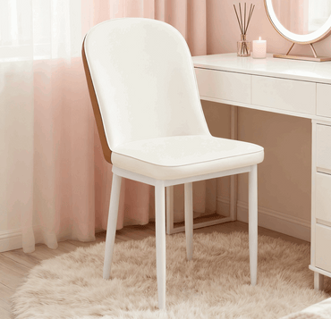 Modern Leather Reception Chair - Elegant Design for Home & Hotel