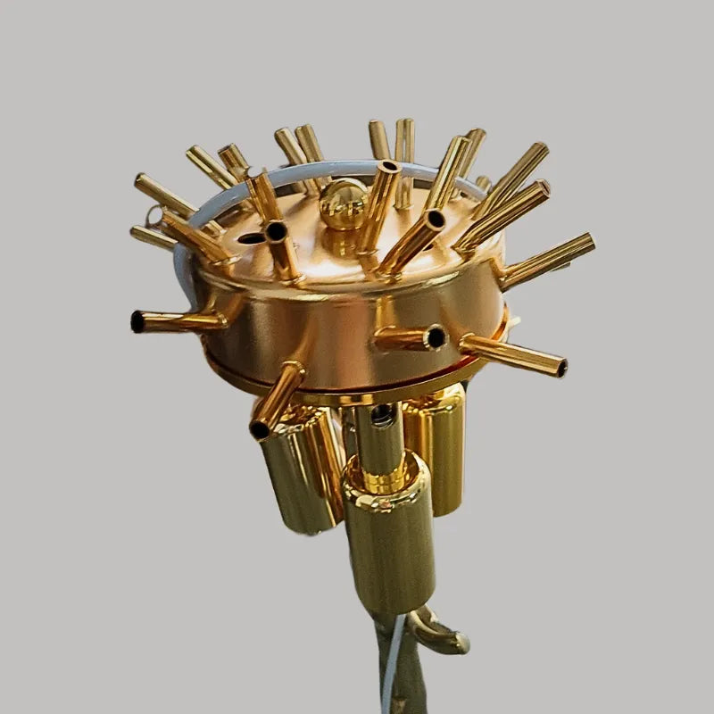 Close - up of Gold Lighting Component