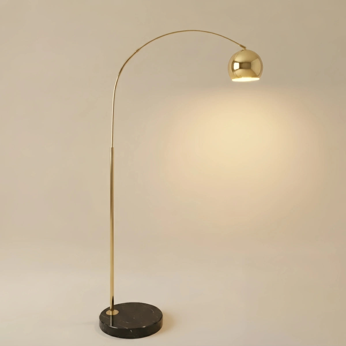 Velora Nordic Floor Lamp - Metal in Black/Blue/Gold/Pink for Bedroom