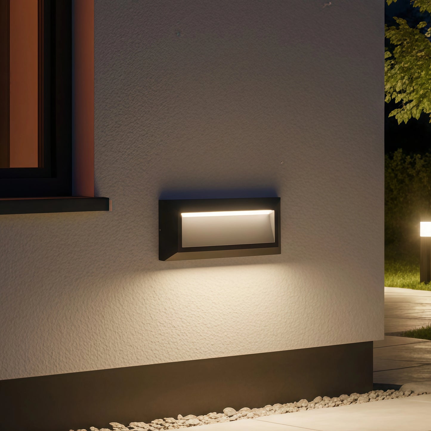 Arcato Modern Outdoor Step Deck Light – Waterproof Pathway Light for Courtyard/Staircase