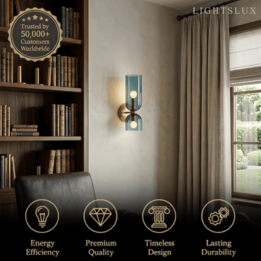 Vetro Modern Glass Wall Lamp