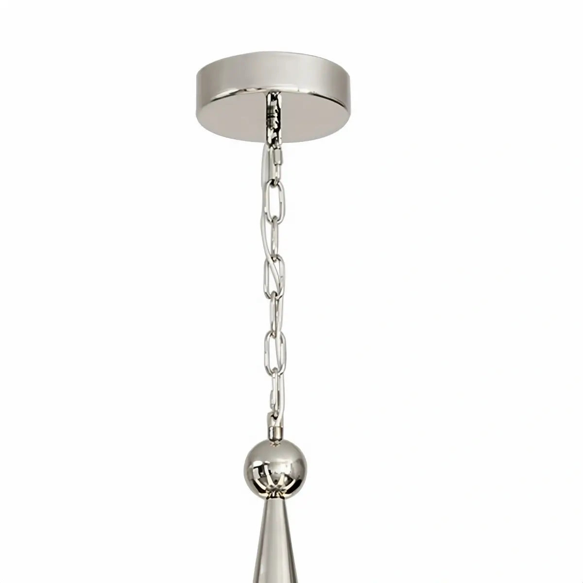 Irondale Industrial Chandelier -- Metal & Acrylic Dimmable for Dining Room Details
