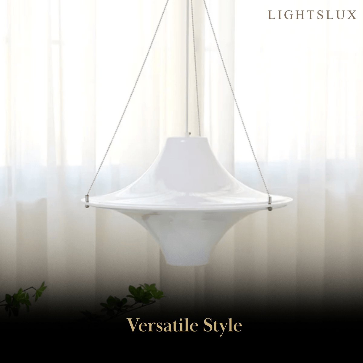 Vivara Modern Pendant Light - Acrylic with 30W LED - 3 Sizes for Living Room