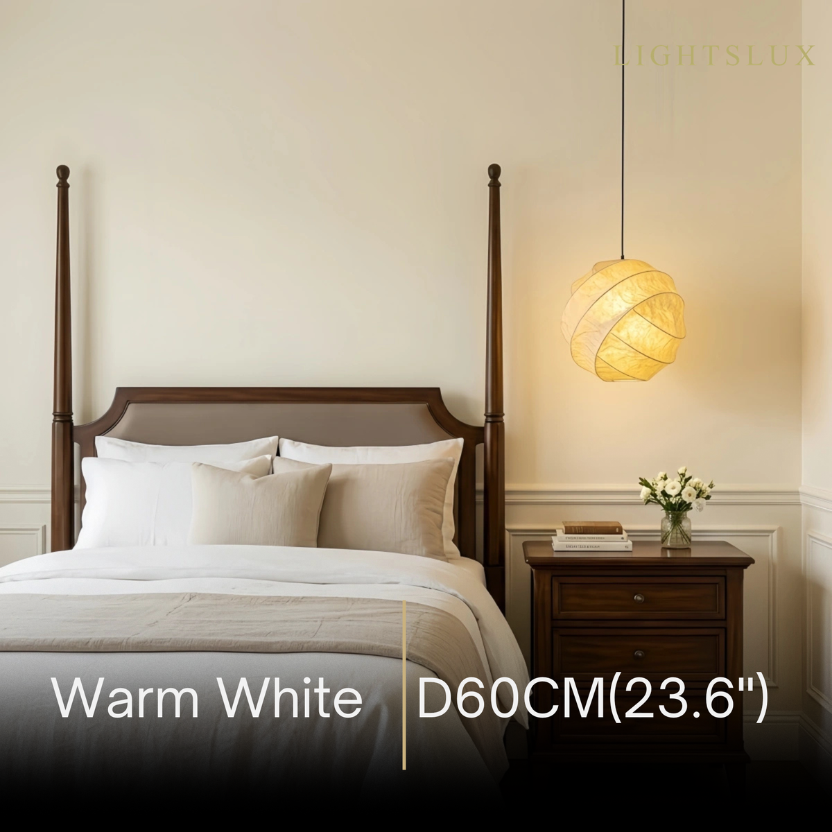 Sandora_Pendant_Light_--_White_Natural_Mulberry_for_Dining_Room