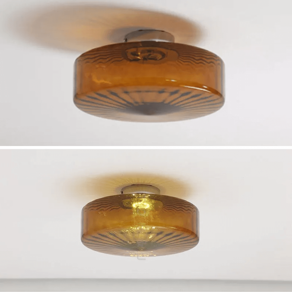 Modern Round Flush Mount Ceiling Light