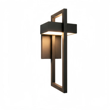 Minimalist Outdoor Wall Sconce - Waterproof Light in 3 Size for Outdoor