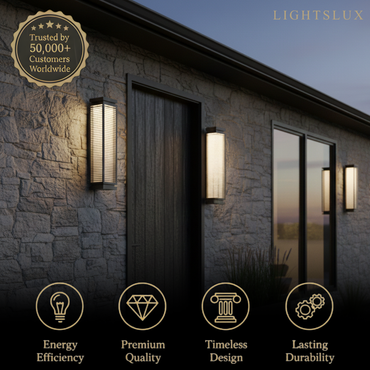 Outdoor LED Wall Sconce Exterior Wall Lamp for Patio