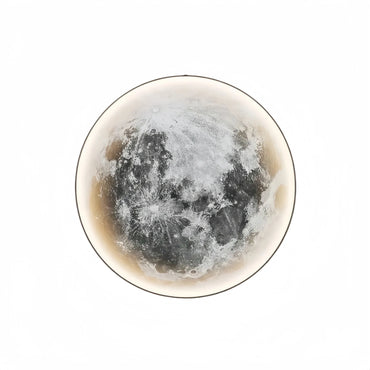 Moon Wall Light Luna, Waterproof Outdoor Moon Lamp for Patio Garden & Bathroom