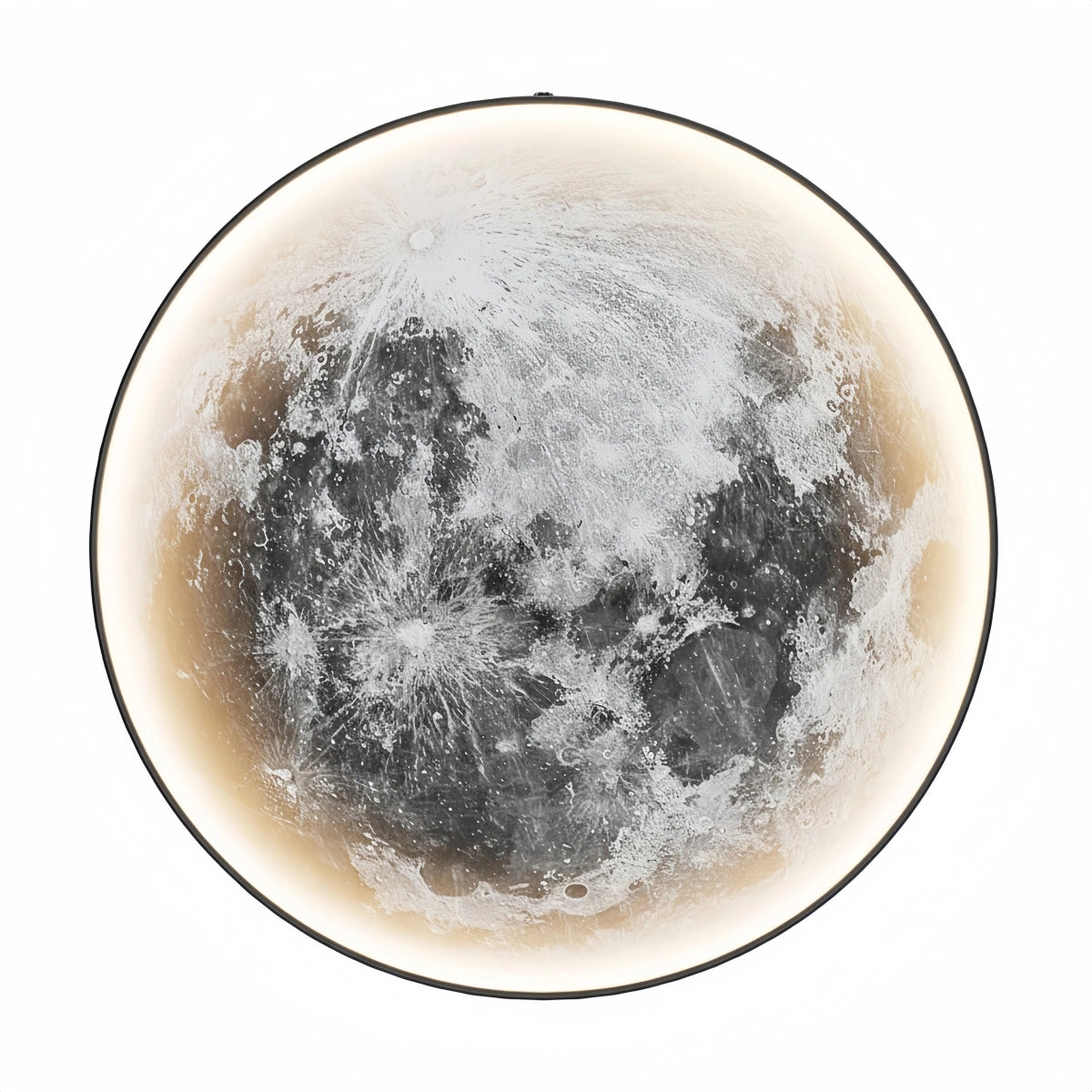 Moon Wall Night Light – Soft Warm LED Wall Lamp for Nursery & Cozy Home Lighting