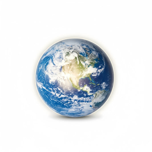 Lunara Modern Earth Topographic Wall Lamp – Globe-Like Glow Art Deco Artistic Lighting