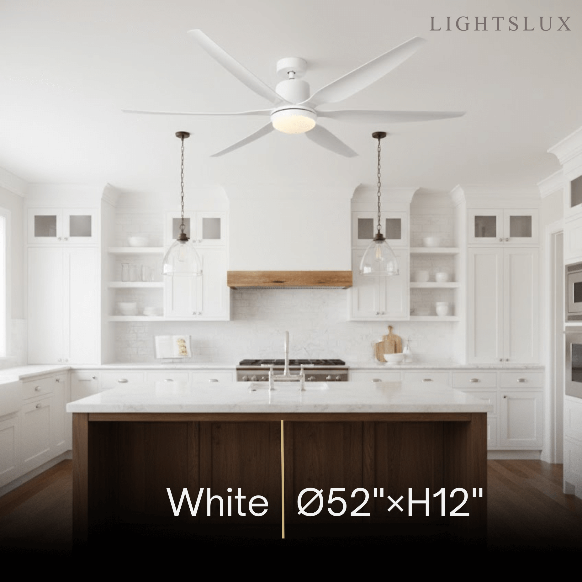 Morandia Modern Ceiling Fan Light
