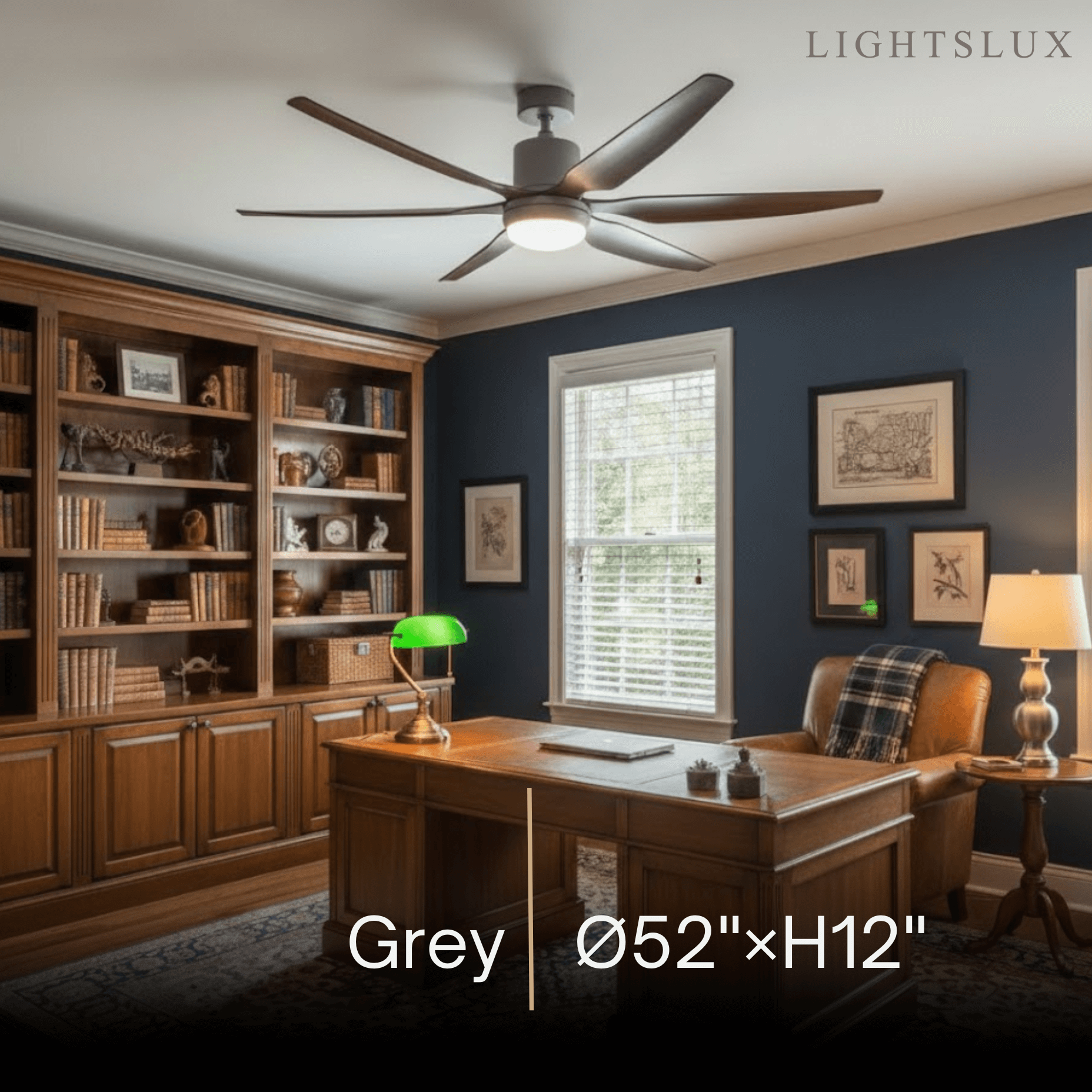 Morandia Modern Ceiling Fan Light