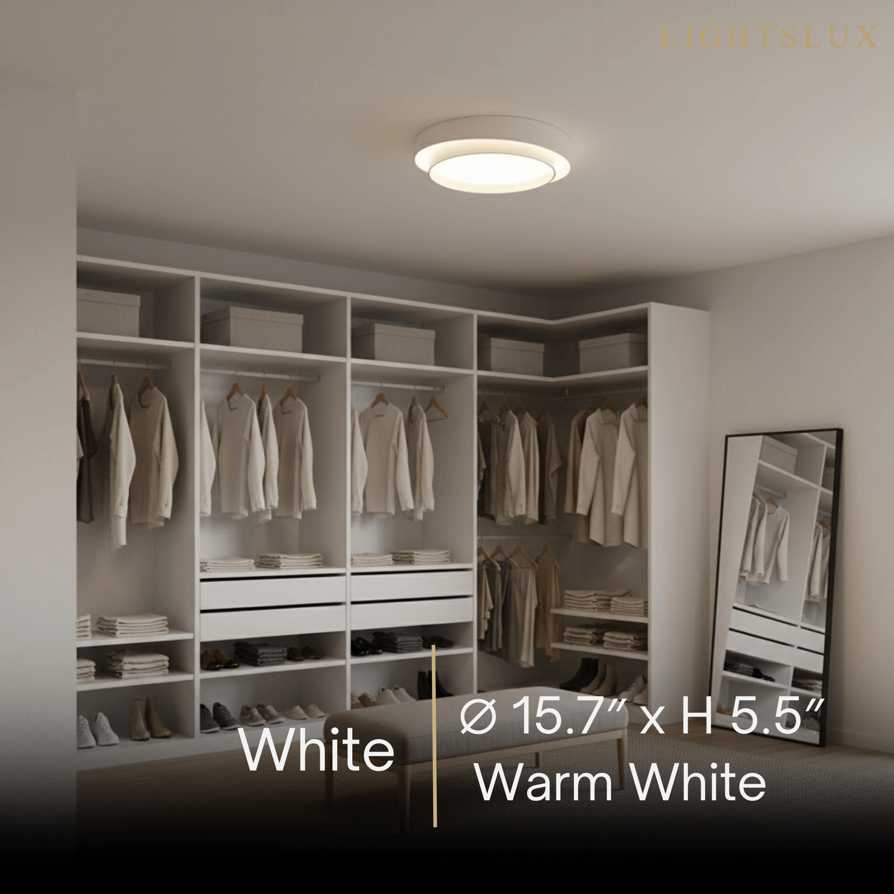 Contemporary Cylinder Ceiling Light — Matte Neutral LED for Living Room