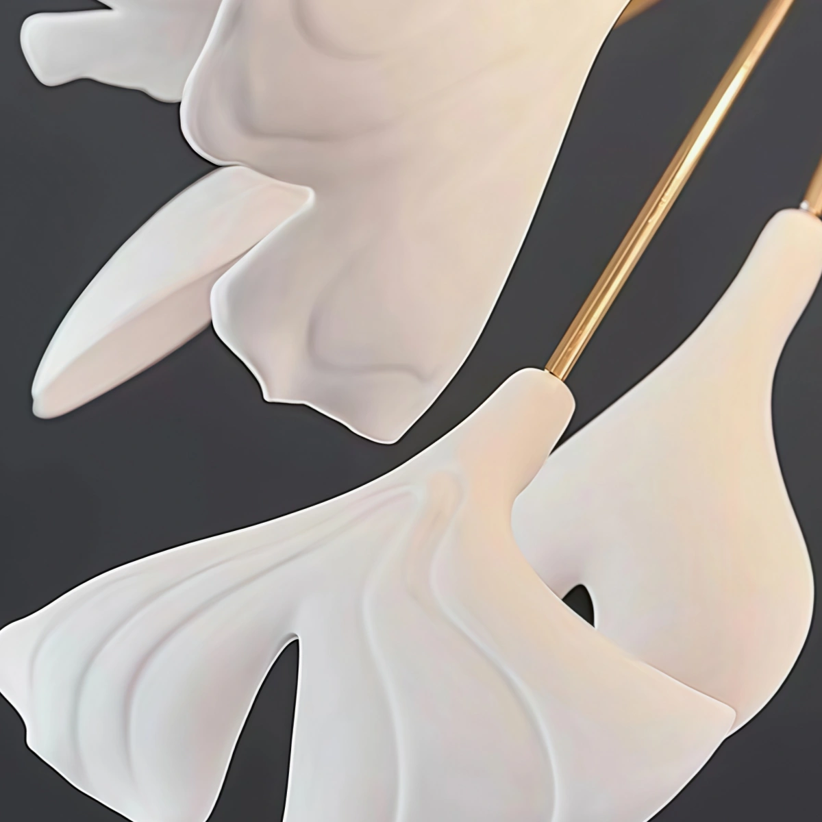 Modern Ginkgo Chandelier