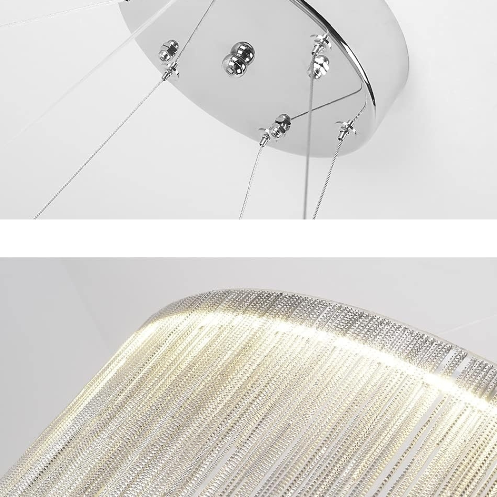 Velora Royal Pendant Light –Gold/Silver/Rose Gold Metal Finish for Living Room