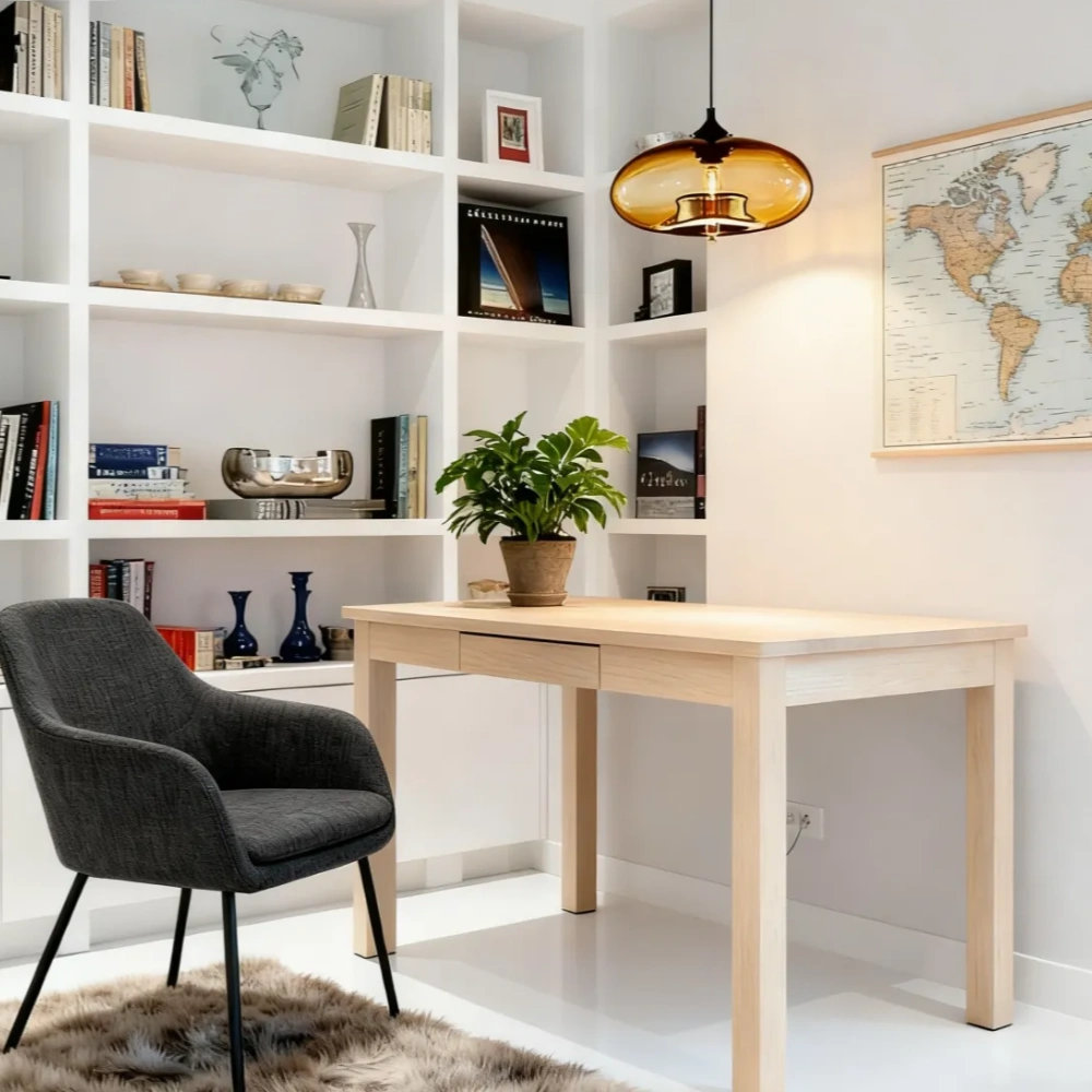 Modern Glass Pendant Light – Bread-Shaped