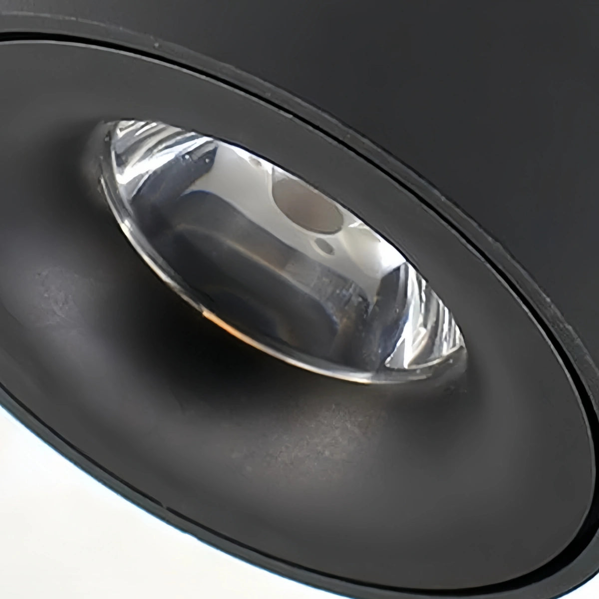 Lámpara de techo cilíndrica moderna Arcato - Metal blanco y negro para dormitorio