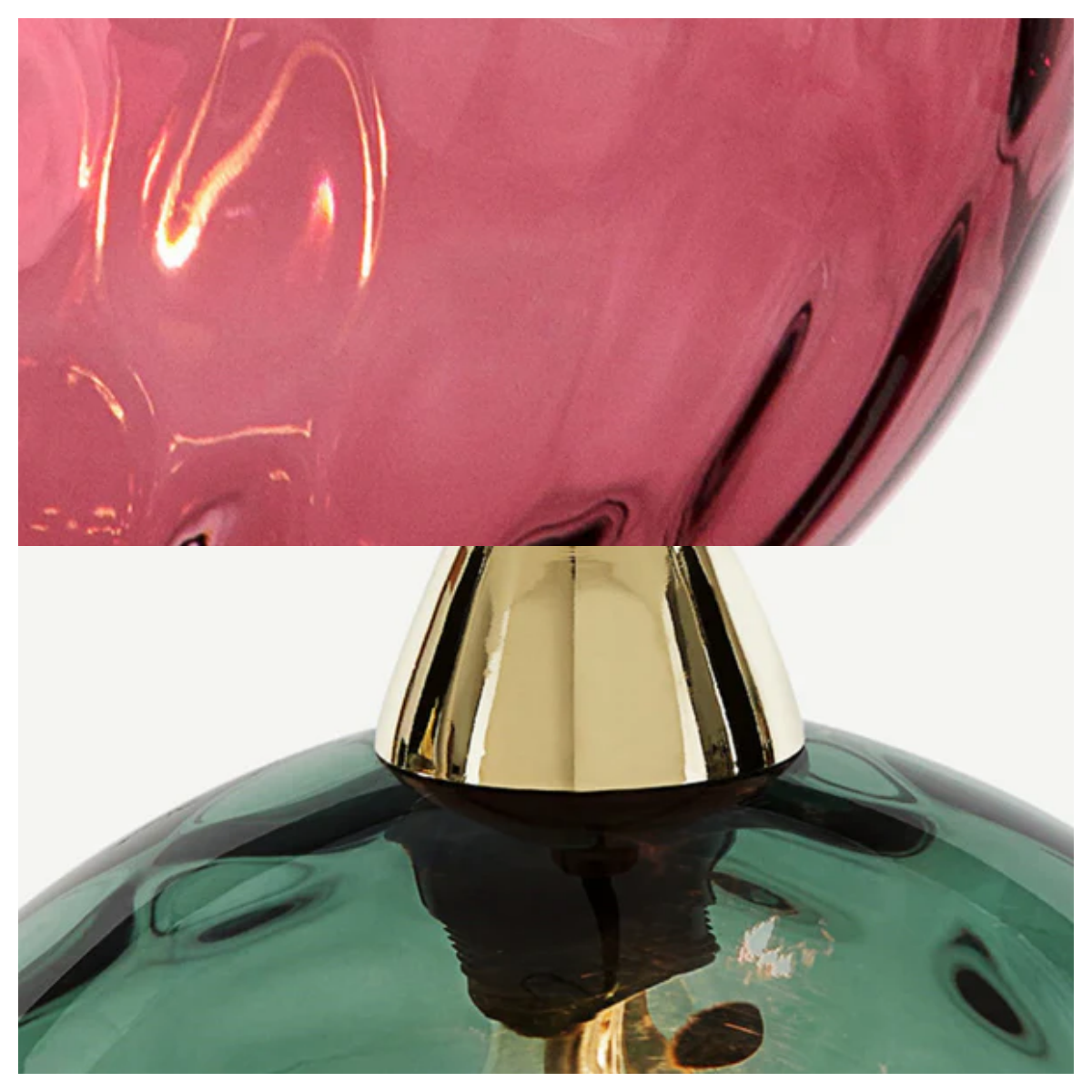 Vetro Modern Bubble Glass Pendant Light - 10 Color for Kitchen Island