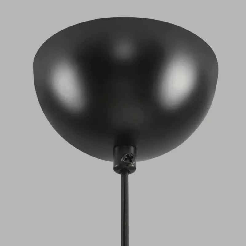 Art Deco White Pendant Light