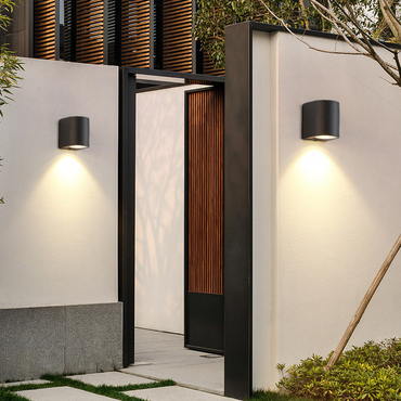 Minimalist Square Outdoor Wall Lamp