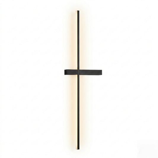 Arcato_Minimalist_Linear_LED_Wall_Lamp_Black_White_Red_for_Living_Room