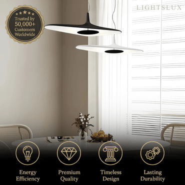 Stellar Modern Hooded Pendant Light