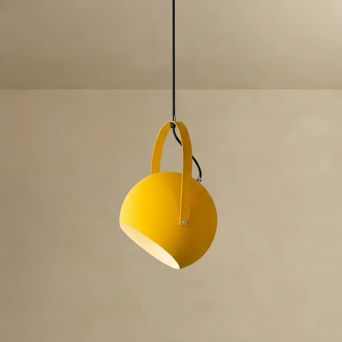 Morandia Nordic Art Deco Pendant Light — 5-Color Metal for Bedroom