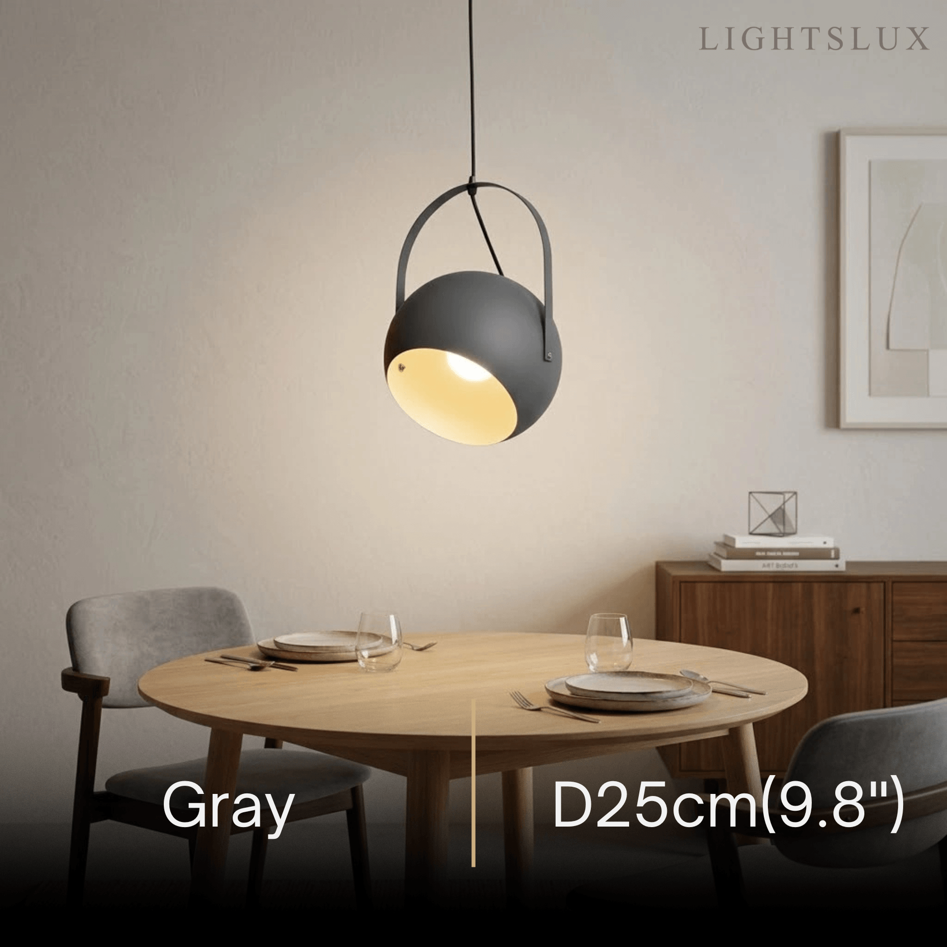 Morandia Nordic Art Deco Pendant Light — 5-Color Metal for Bedroom