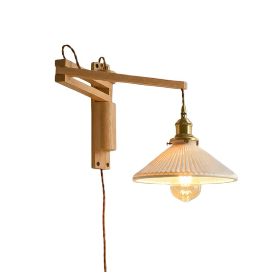 Irondale Vintage Conical Wall Lamp