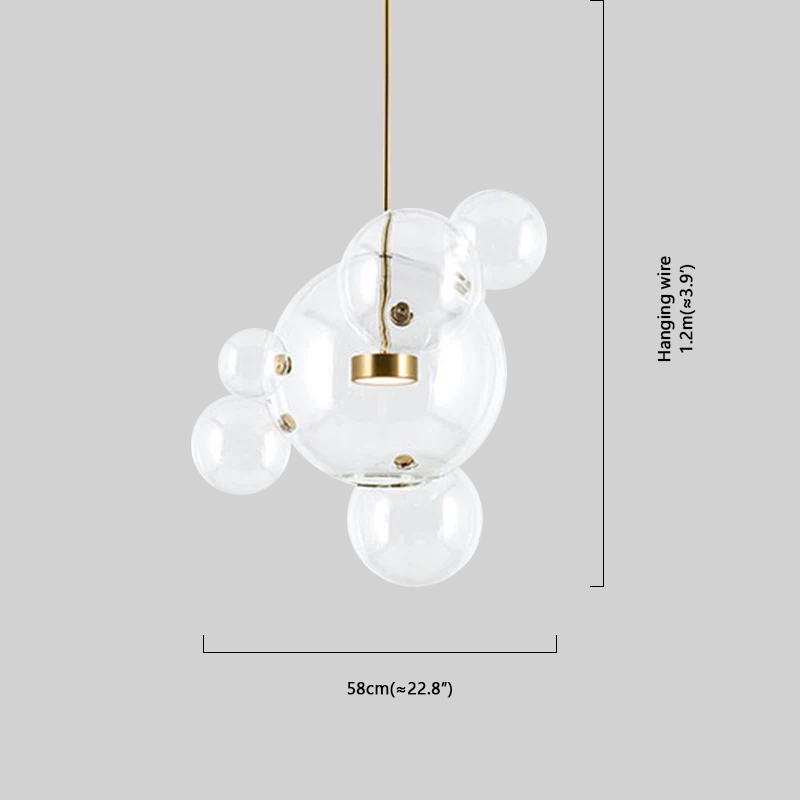 Modern Pendant Light Bubble Size-3
