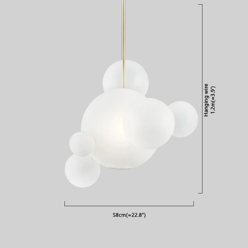 Modern Pendant Light Bubble Size-6