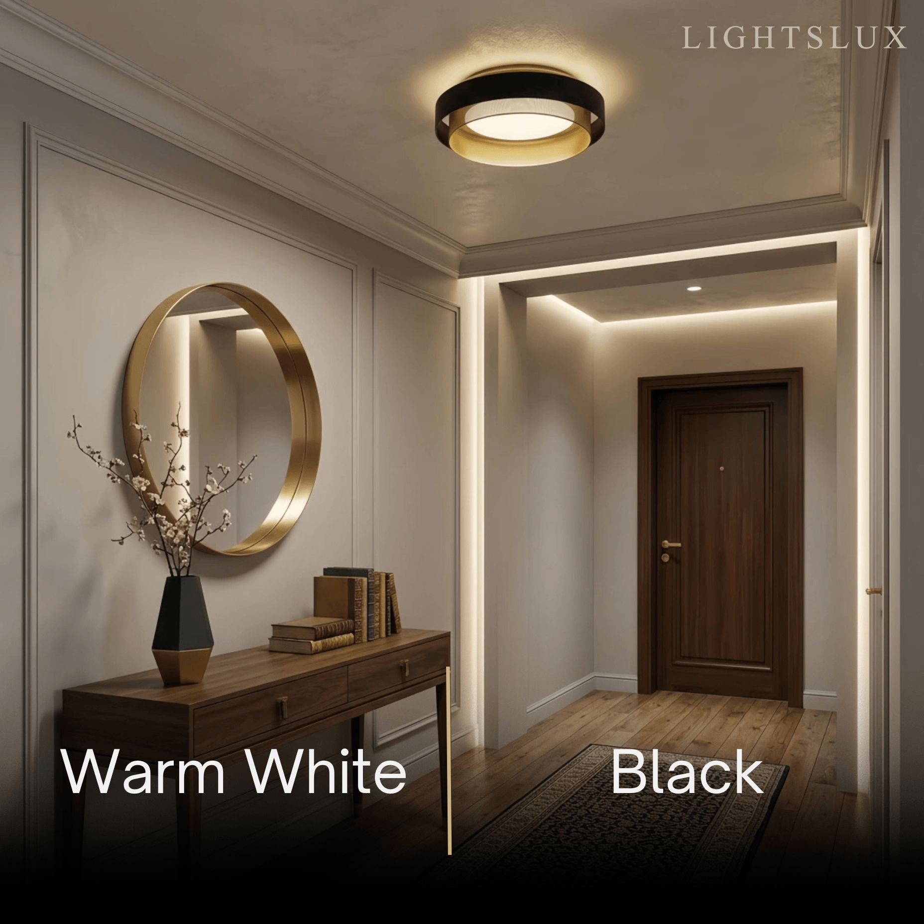 Excelis Modern Ring Ceiling Light
