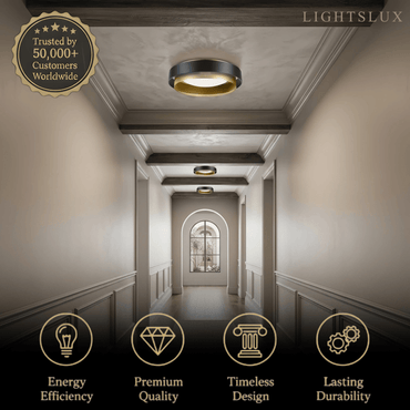 Excelis Modern Ring Ceiling Light