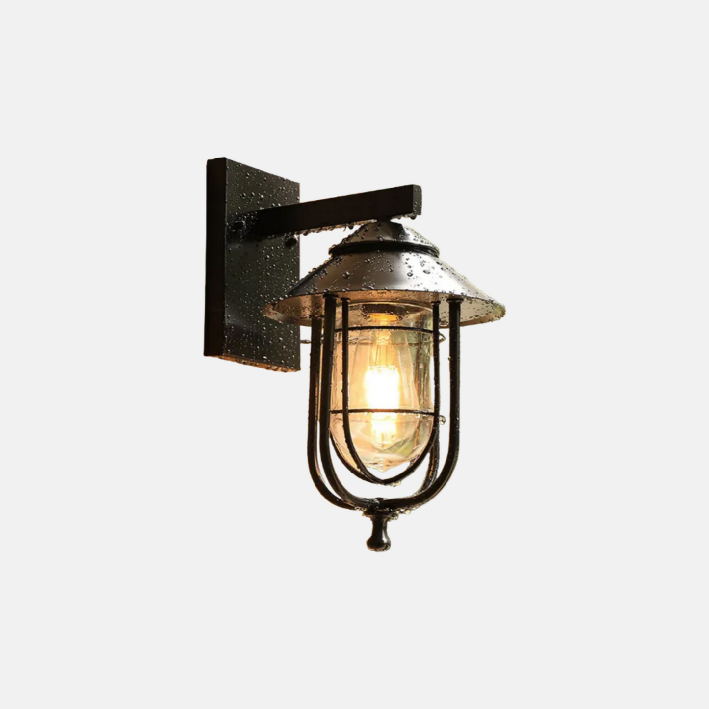 Outdoor Wall Lamp-Cage Waterproof light for Exterior wall