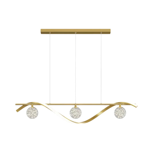 Modern Wave Pendant Light