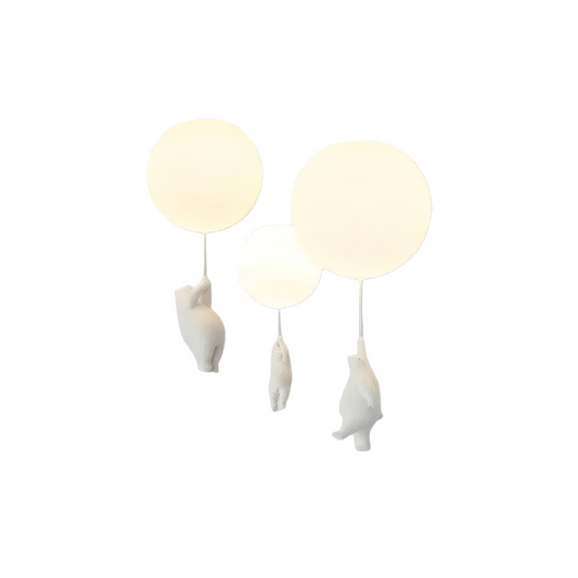 Modern Balloon Bear Ceiling Light