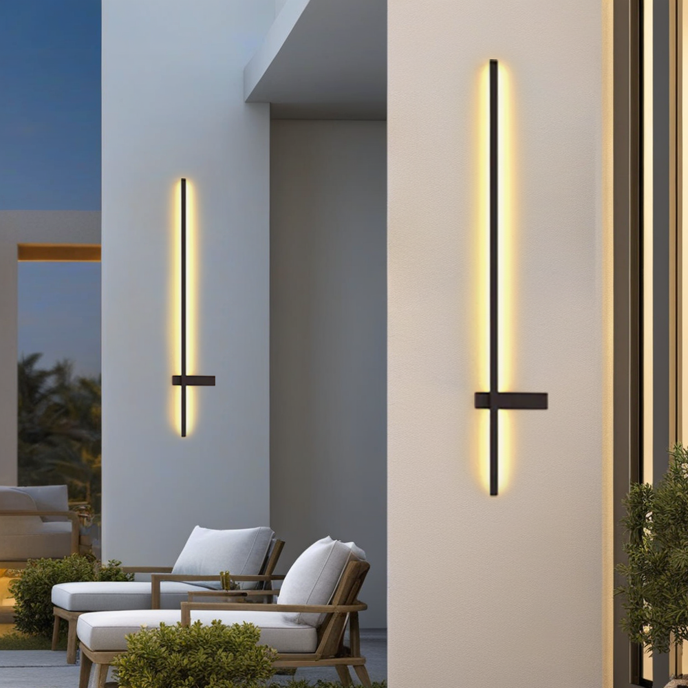 Modern Linear Wall Lamp for Outdoor