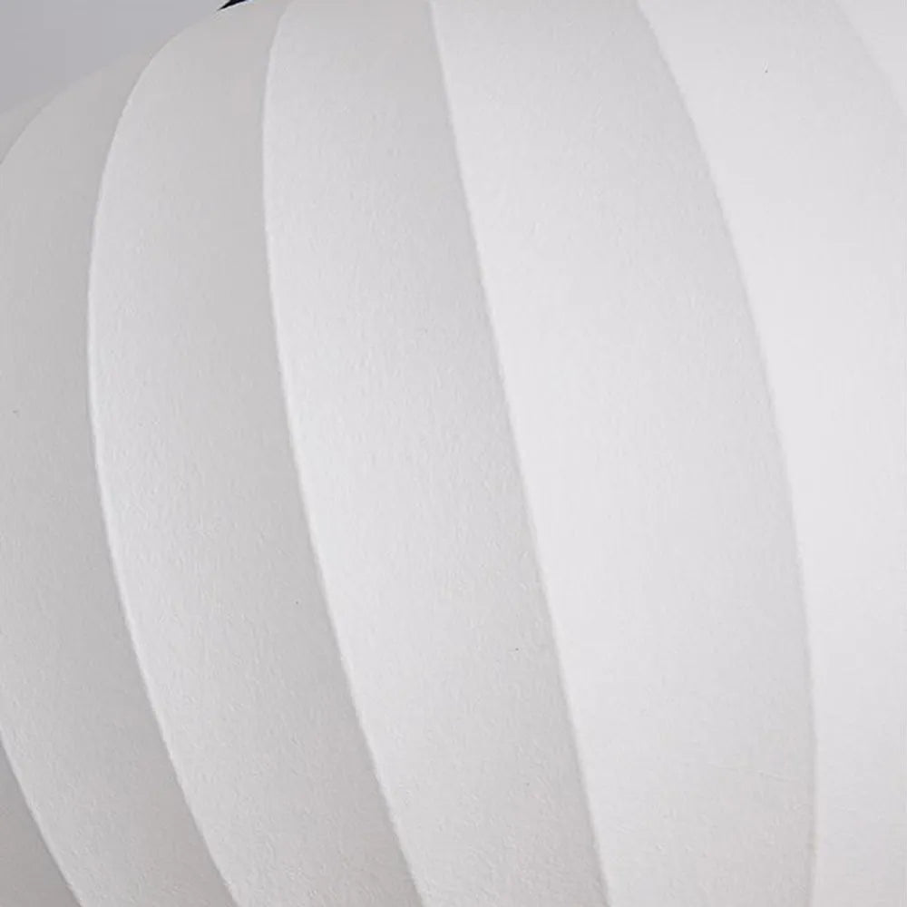 Modern Pendant Light Silk Shade