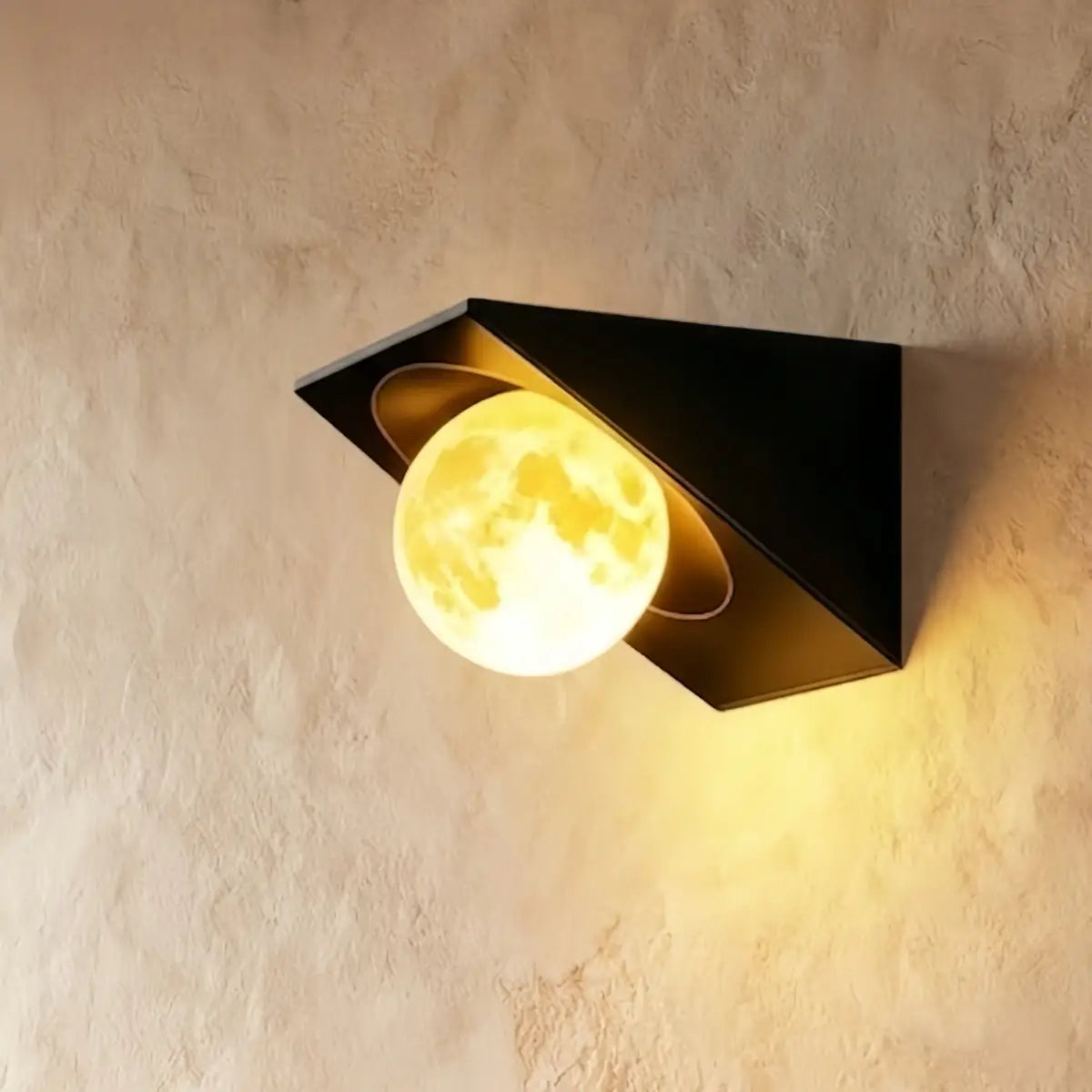 Lunara Elegant Cubic Outdoor Wall Lamp--Hardwired & Solar for Yard
