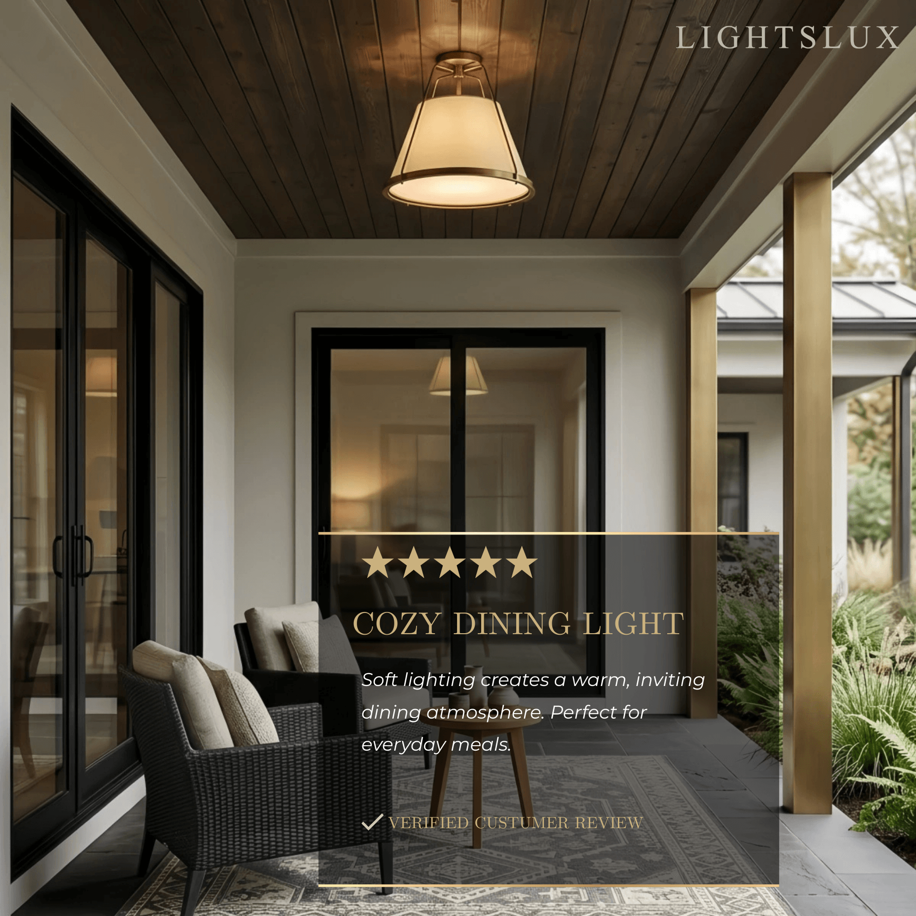 Modern Flushmount Ceiling Light