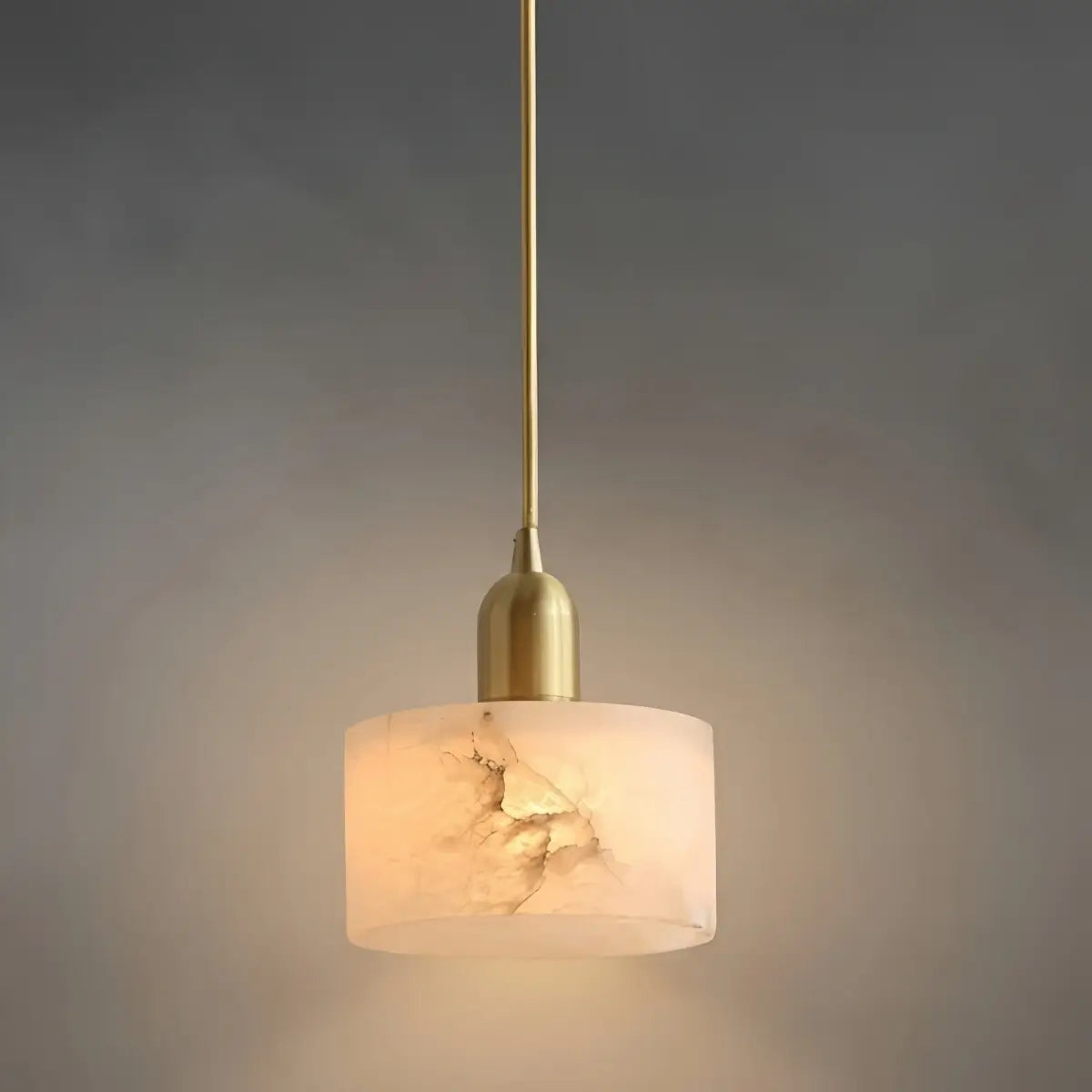 Modern Alabaster Pendant Light