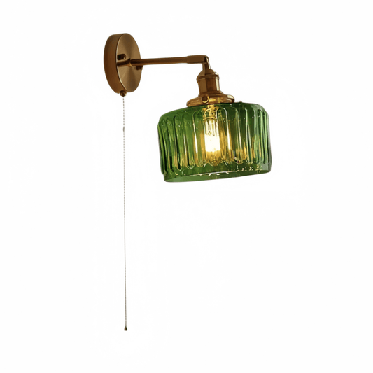 Vetro Vintage Brass Wall Lamp