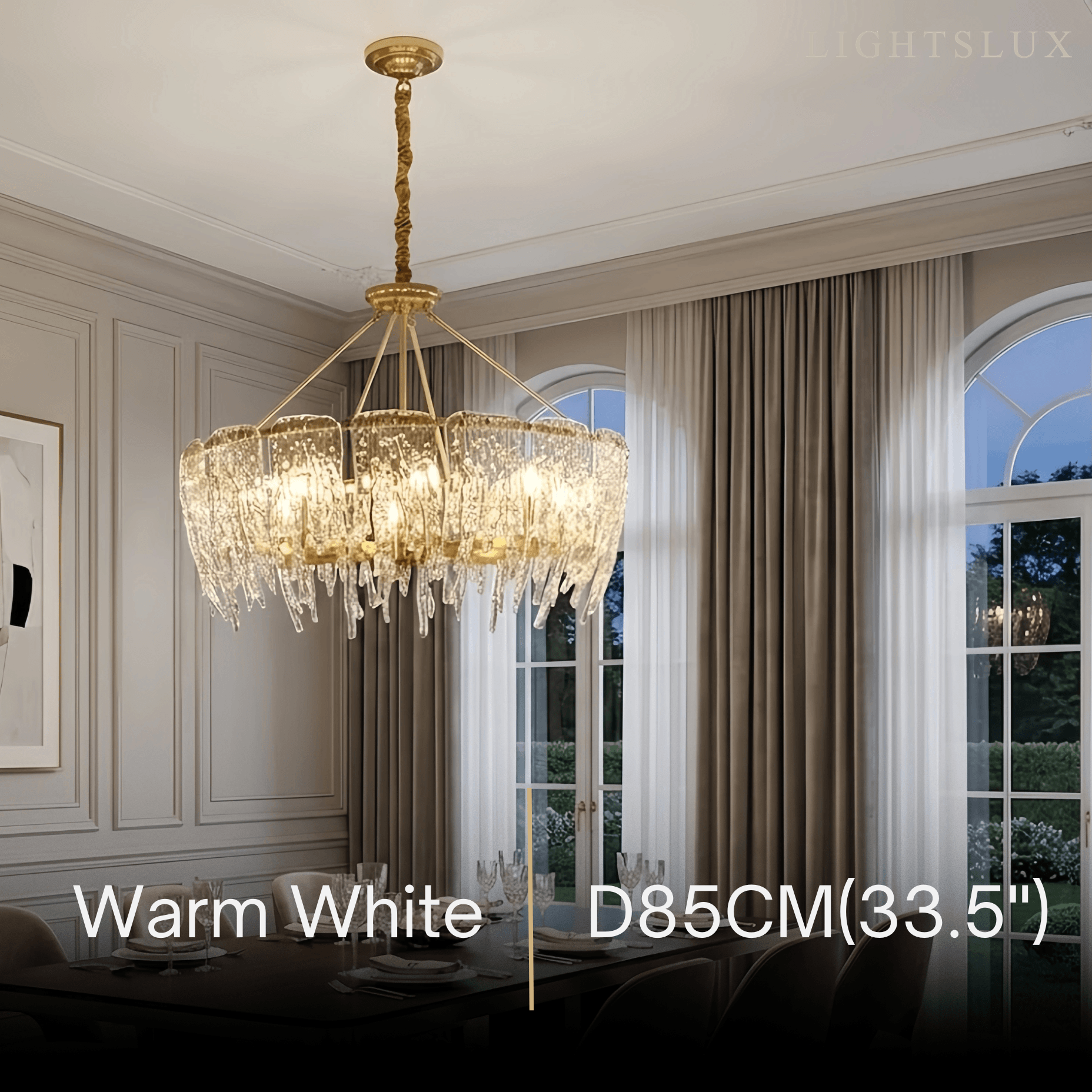 Modern Crystal Chandelier