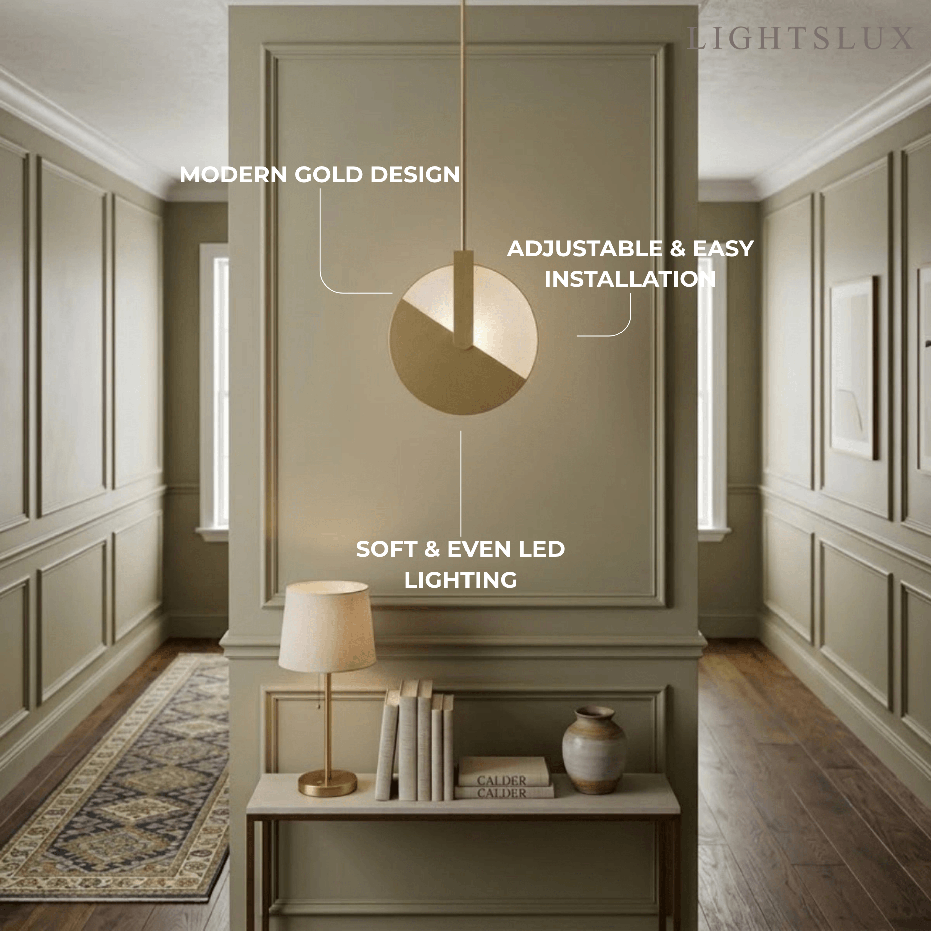 Vivara Minimalist LED Pendant Light