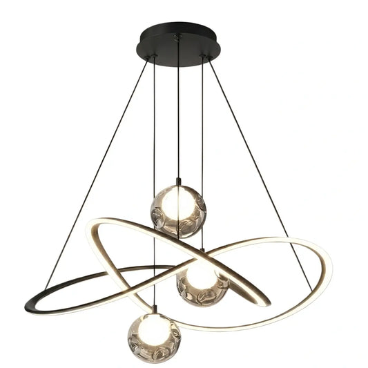 Lunara Minimalist Ring Chandelier