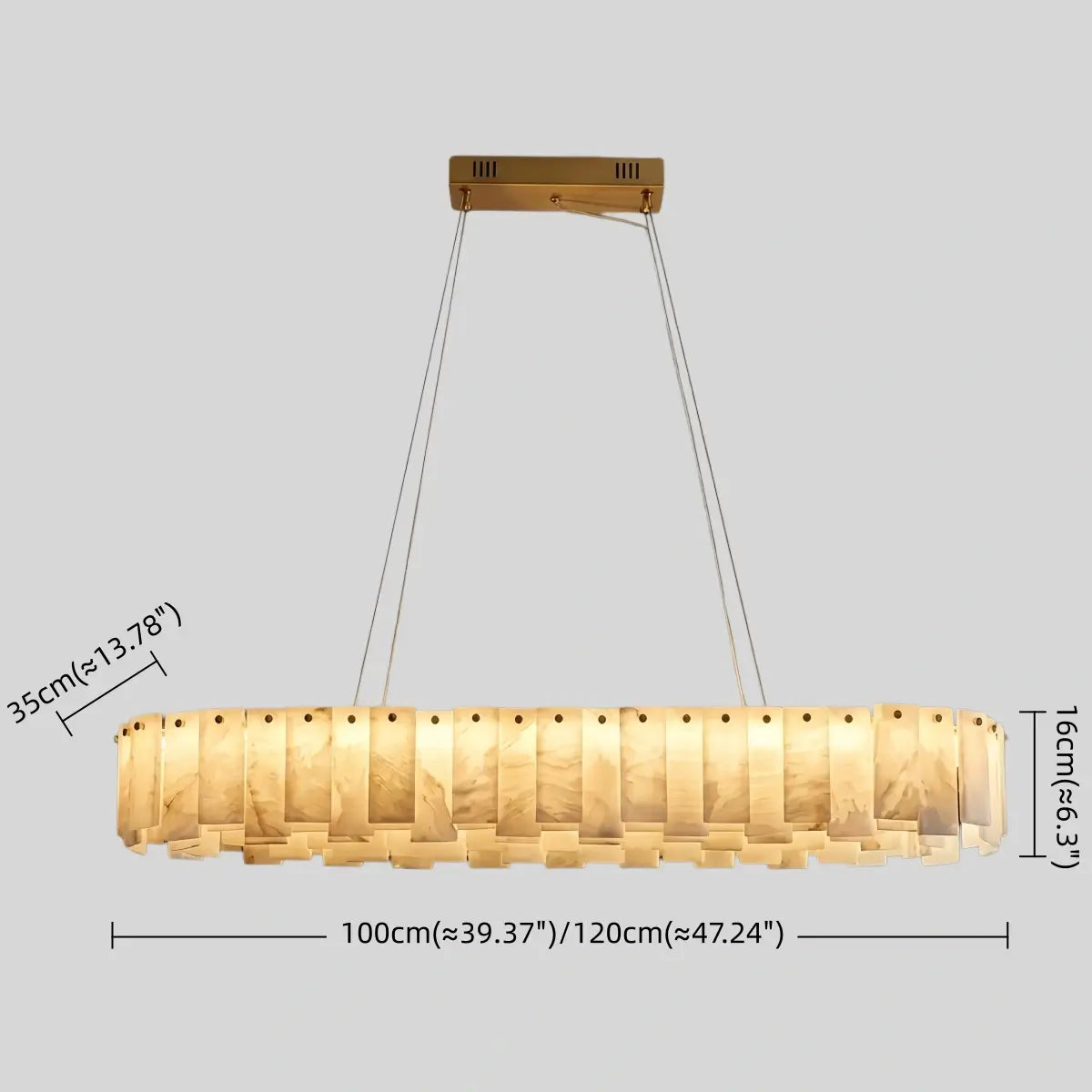 Vivara Luxury Marble Chandelier