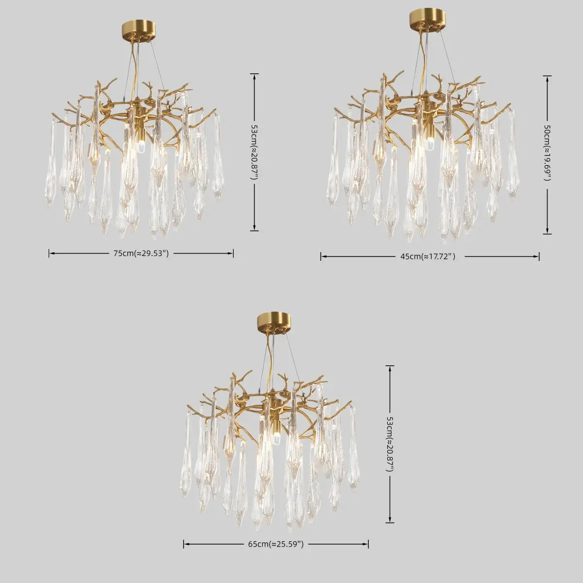 Excelis Elegant Branch Chandelier