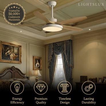 Vivara Scandinavian Large Ceiling Fan Light