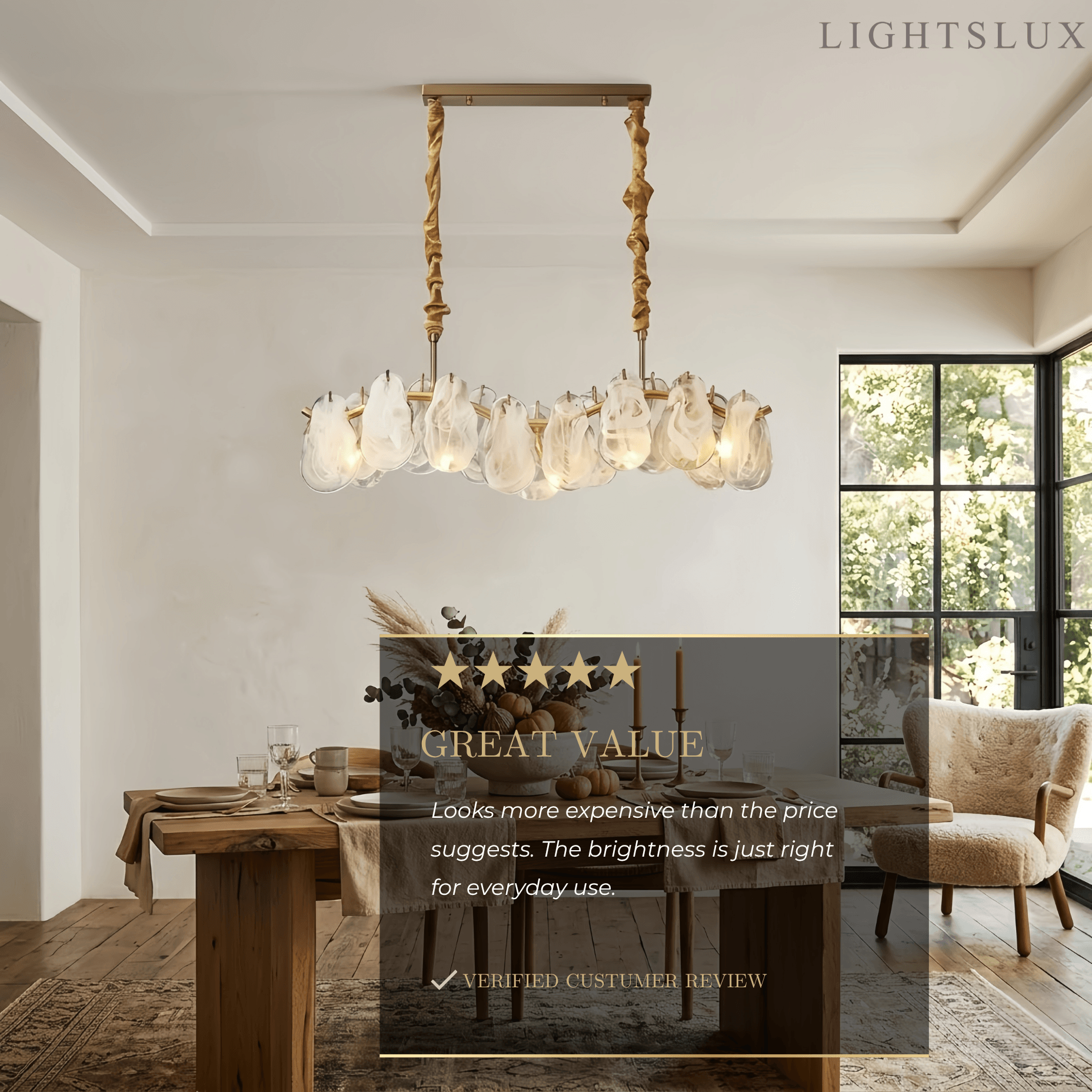 Velora_Elegant_Cloud_Glass_Linear_Chandelier