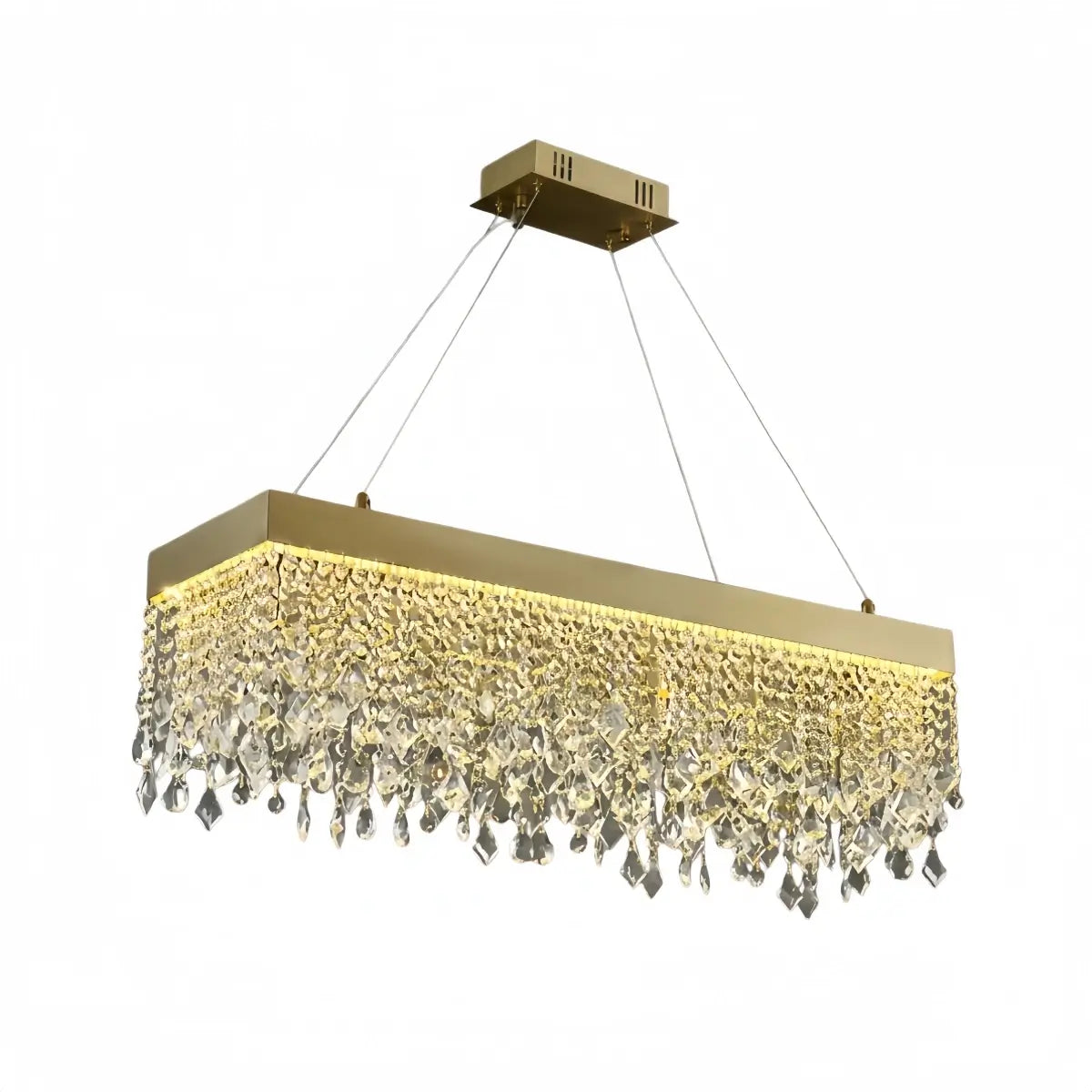 Excelis Art Deco Crystal Fringe Chandelier